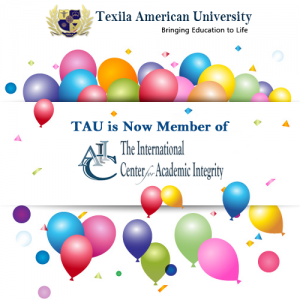 Texila American University is a member of International Center for Academic Integrity (ICAI)