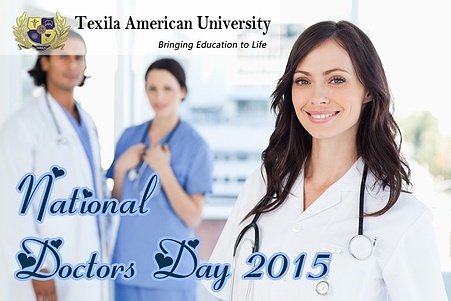National Doctors day message from TAU president