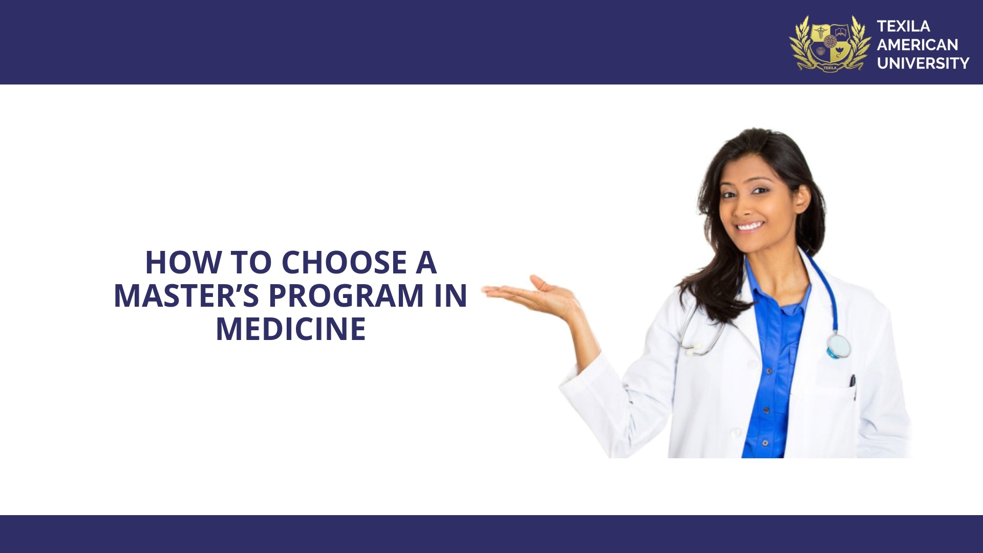 How to Choose a Master’s program in Medicine? | Texila