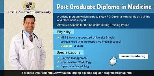 Post Graduate Diploma In Medical - Tabitomo